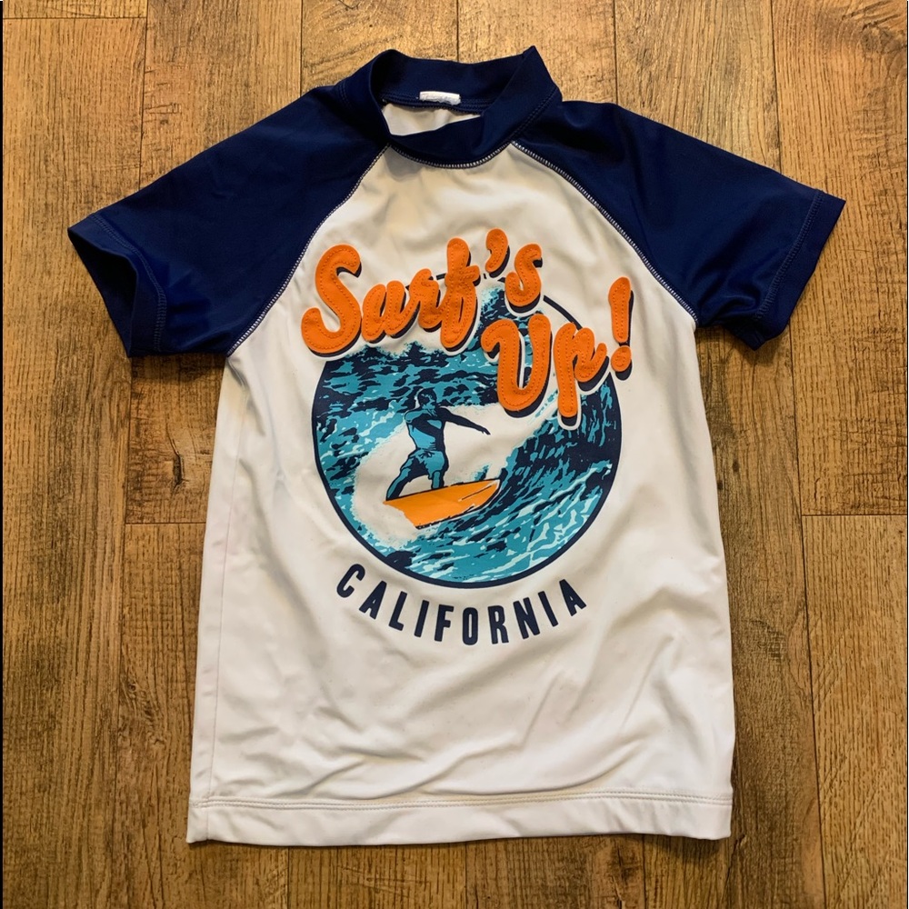 Swim shirt Size 6 boy
